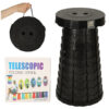 Kokkupandav teleskoopiline tool musta värvi