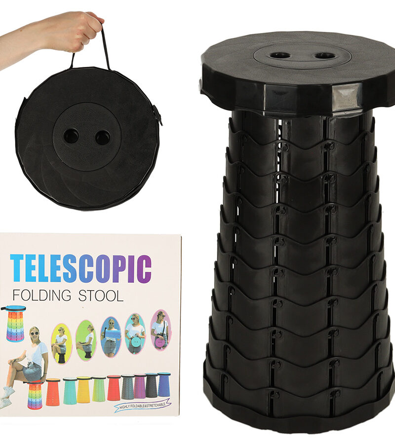 Kokkupandav teleskoopiline tool musta värvi