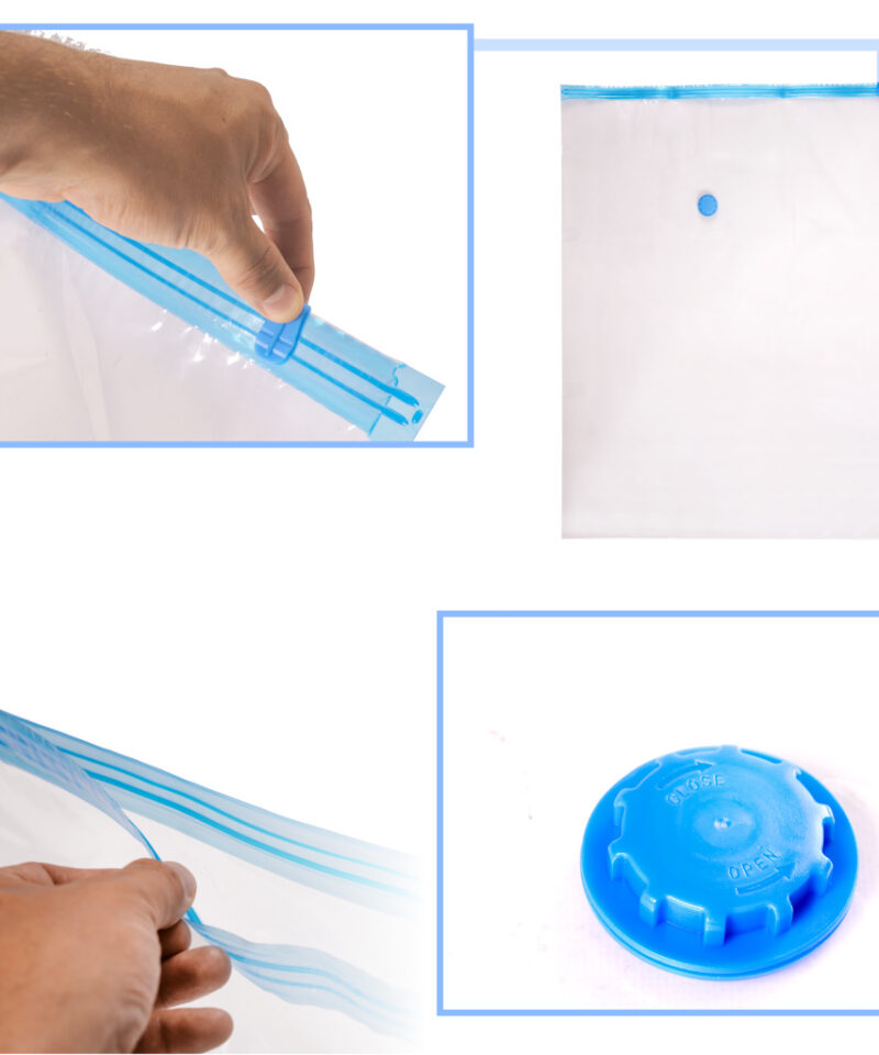 Korduvkasutatavad rõhuvabad kotid