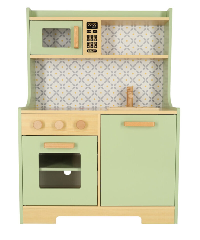 Laste puidust mänguköök koos tarvikutega