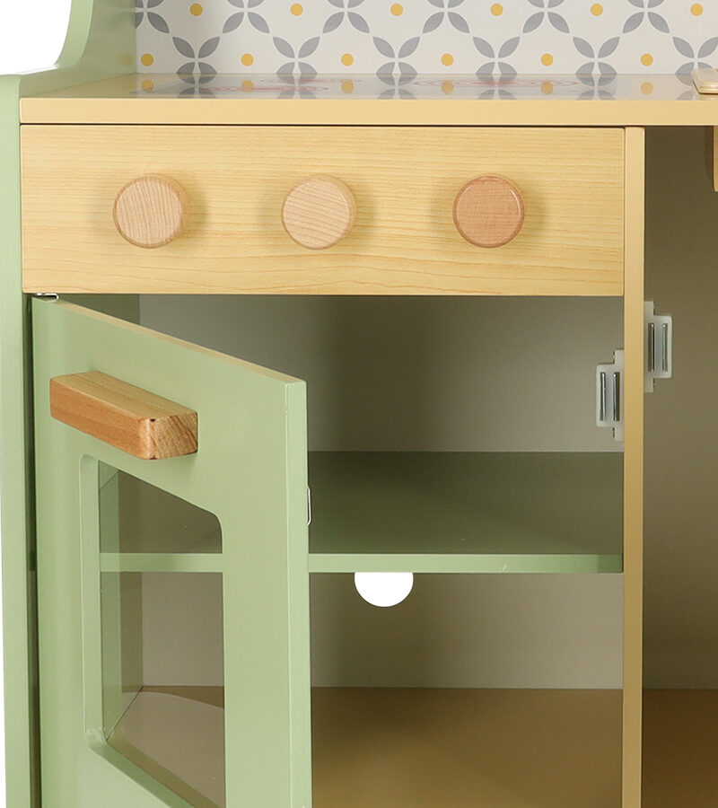 Mänguköök koos pliidi ja ahjuga