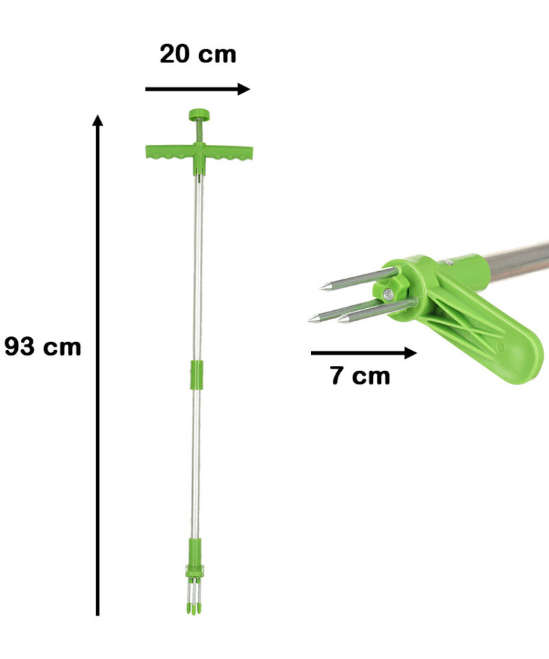 Alumiiniumist ja plastist umbrohu eemaldaja