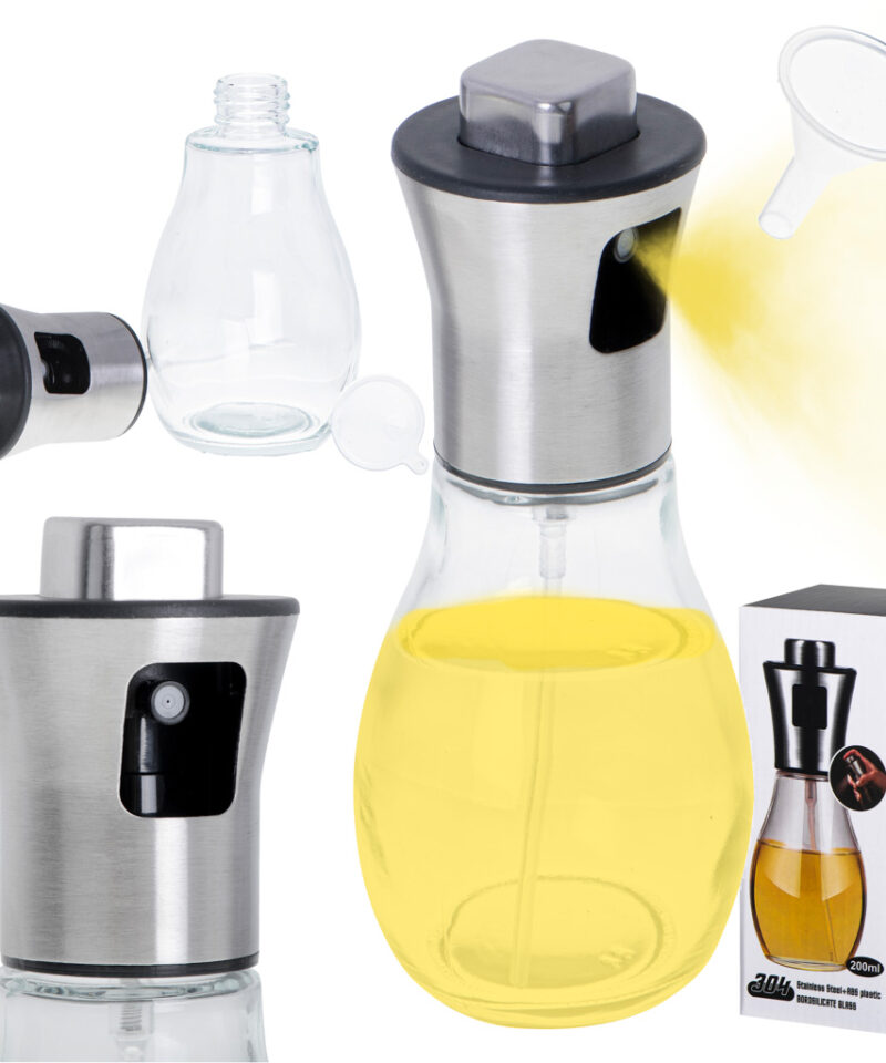 Köögipihusti vedelikele 200 ml klaasanum