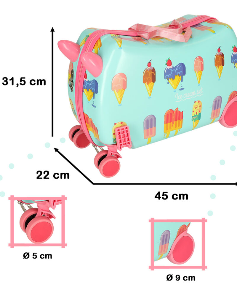 Kohver lastele, mis muudab reisimise lõbusaks