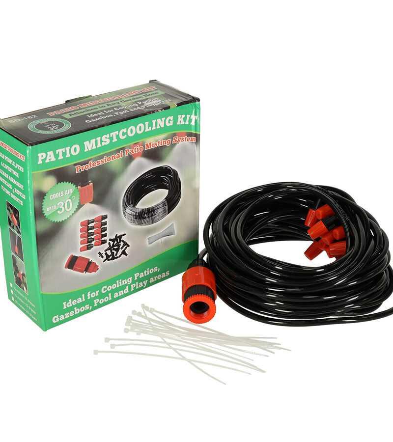 Reguleeritavad düüsid aia jahutamiseks