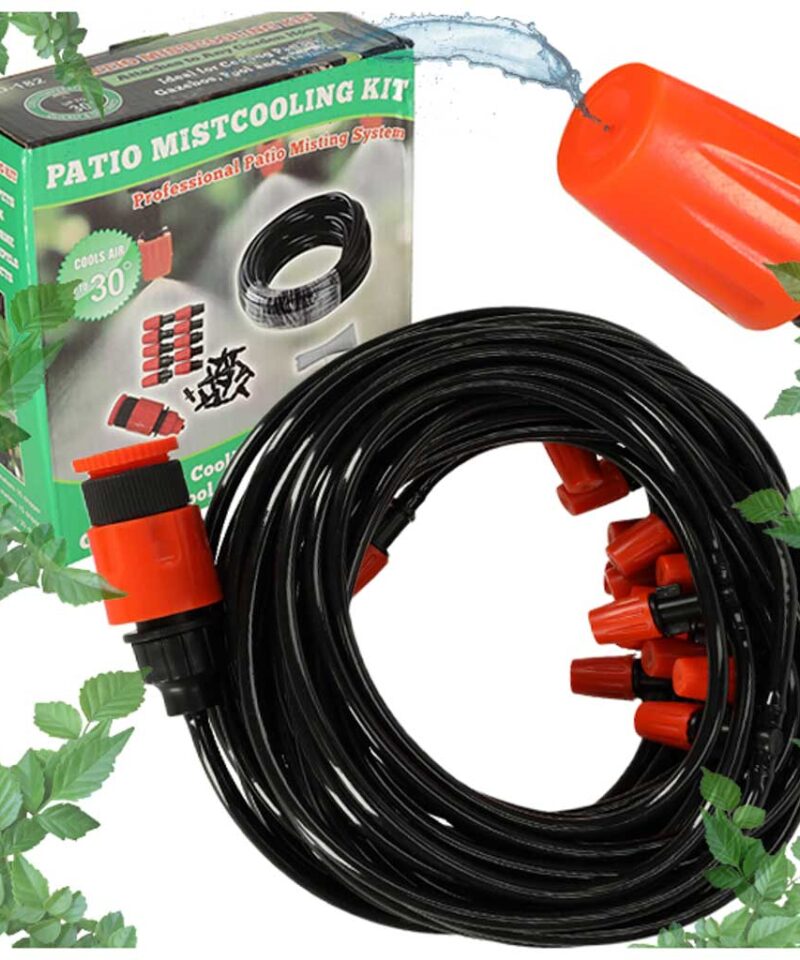 Reguleeritavad düüsid aia jahutamiseks