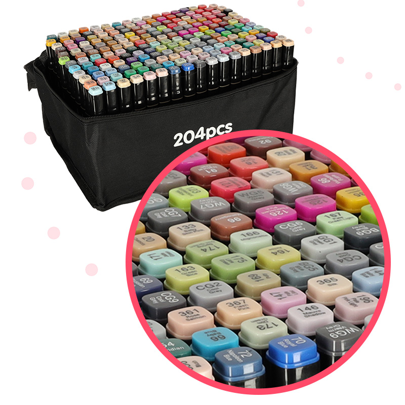 Alkoholimarkerid loovaks joonistamiseks