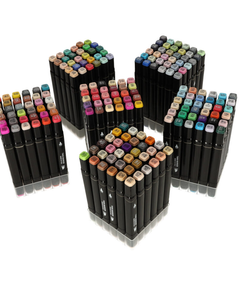 Kompaktne markerikomplekt kunstnikele