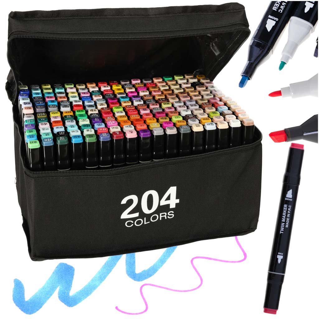 Kompaktne markerikomplekt kunstnikele