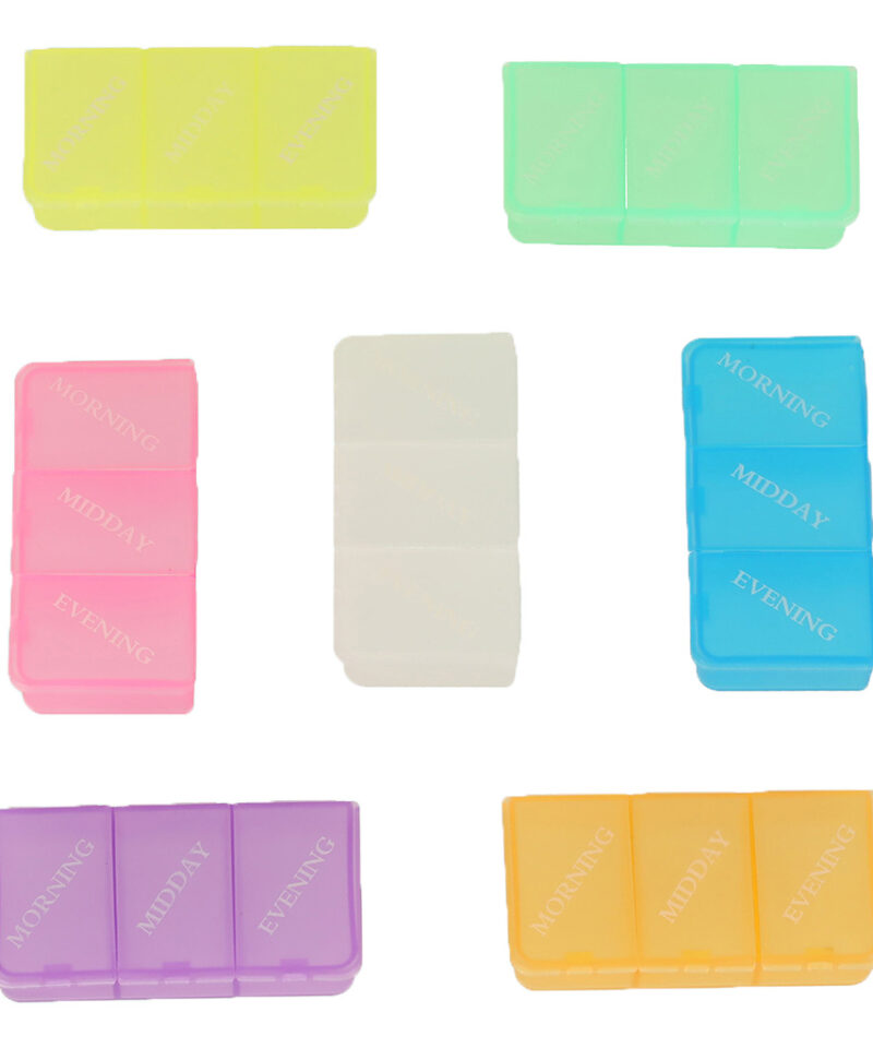 Ravimite korraldaja nädalapäevade kleebistega