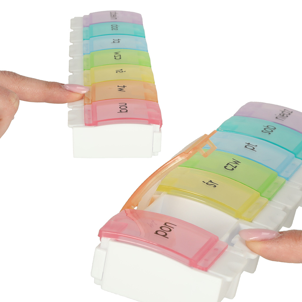 Nädalane ravimite korraldaja igapäevaseks kasutamiseks