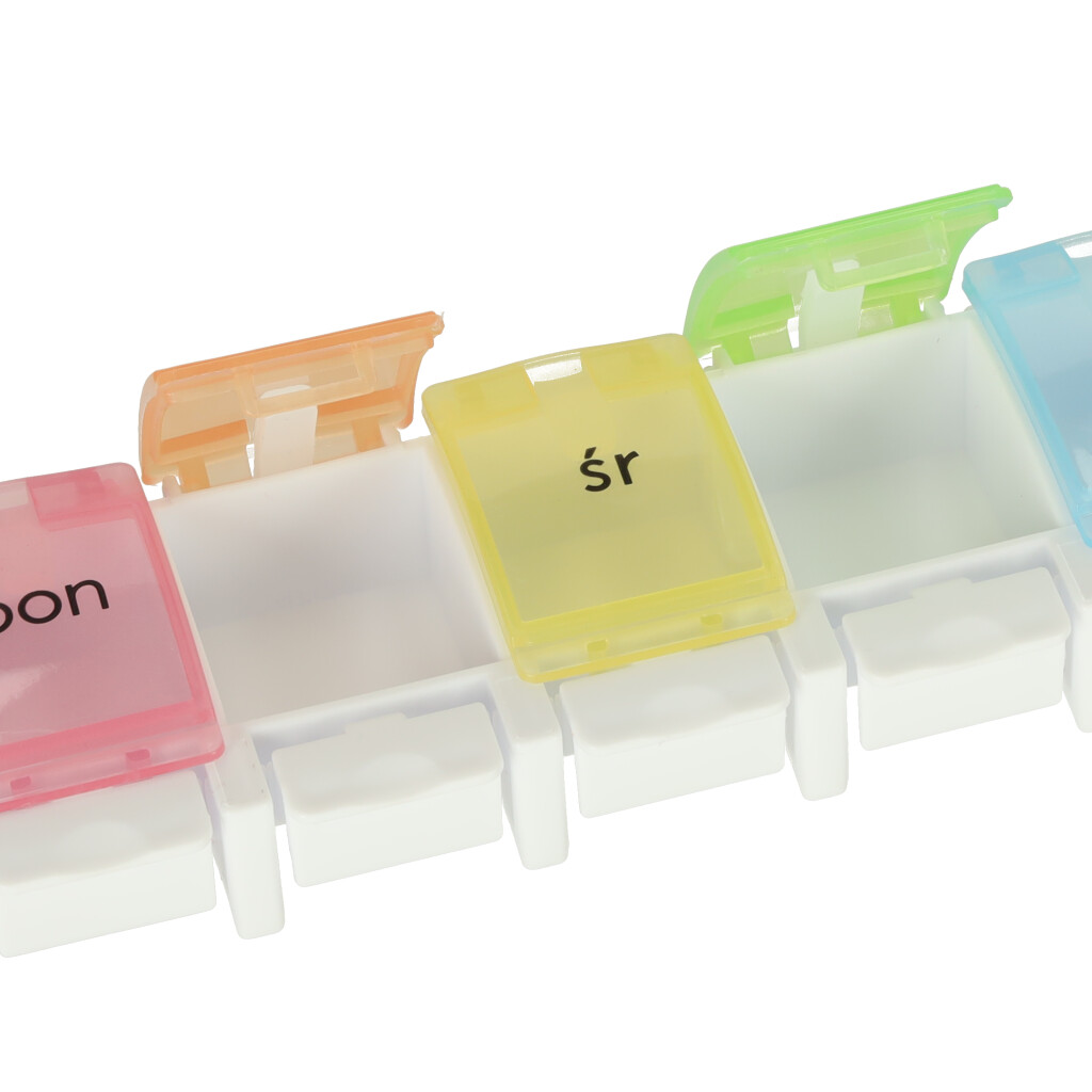 Plastikust vastupidav ravimite korraldaja