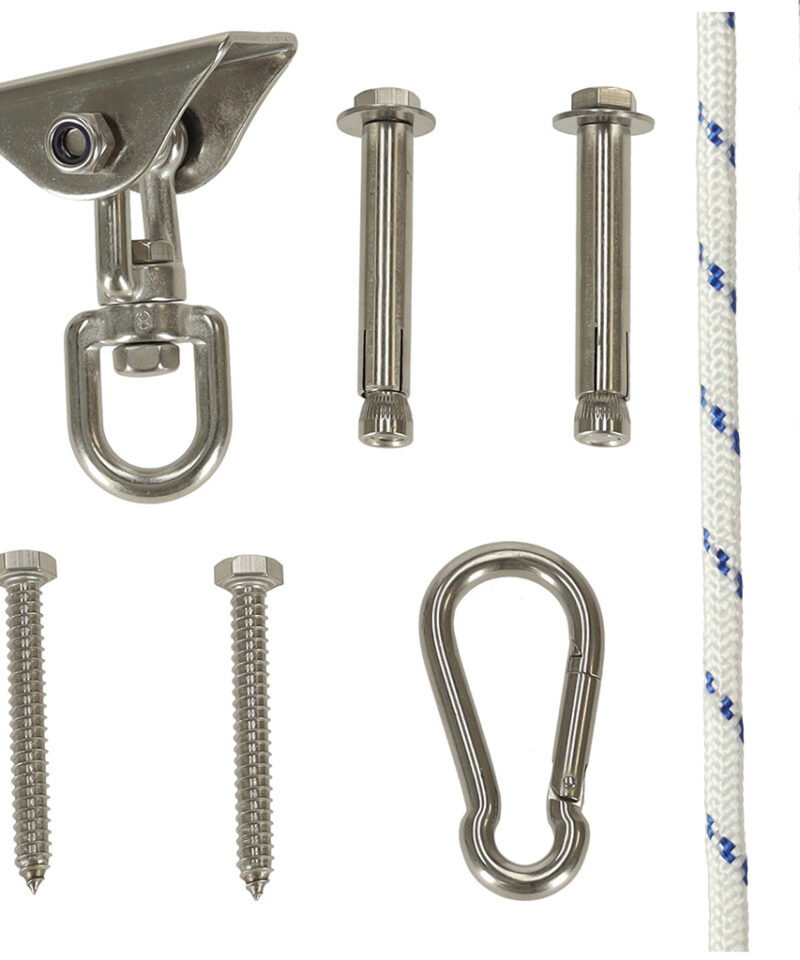 Lae kinnitussüsteem võrkkiigele paigaldamiseks