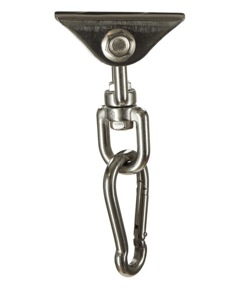 Pöörlev konks lihtsaks liigutamiseks