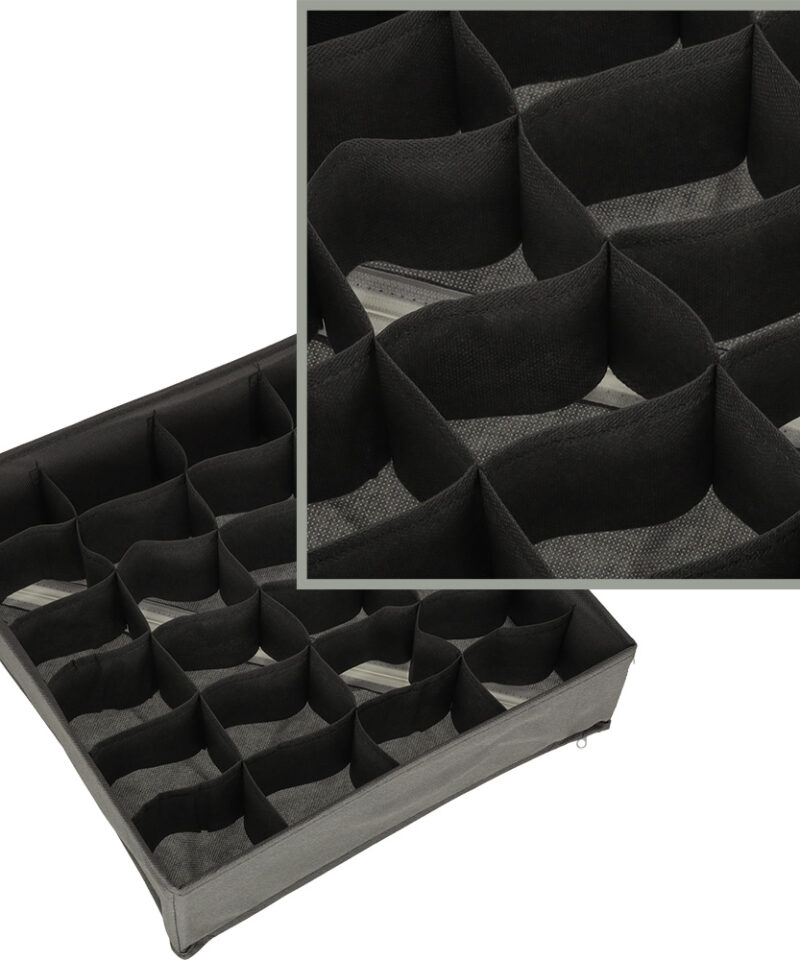 Sahtli korraldaja elastsete vaheseintega