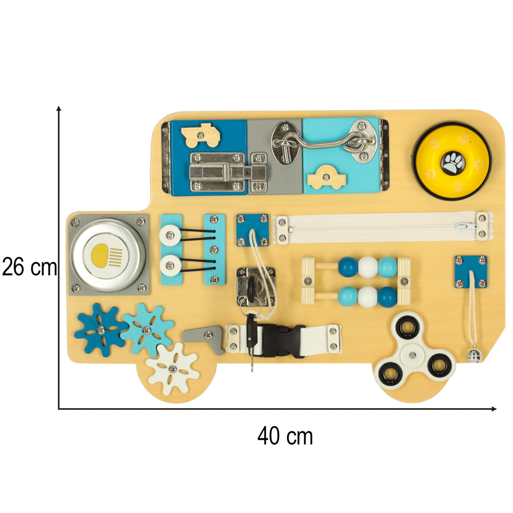 Laste tegevustahvel igapäevaesemetega