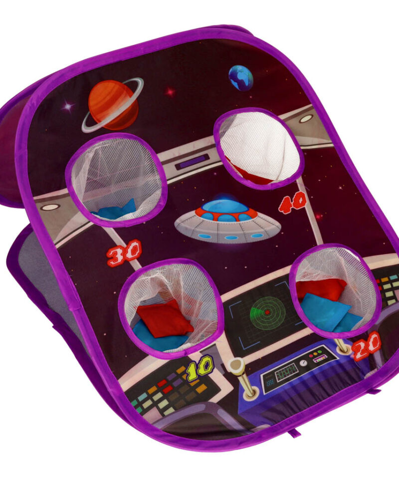 Kahepoolne viskemäng lastele tegevuses