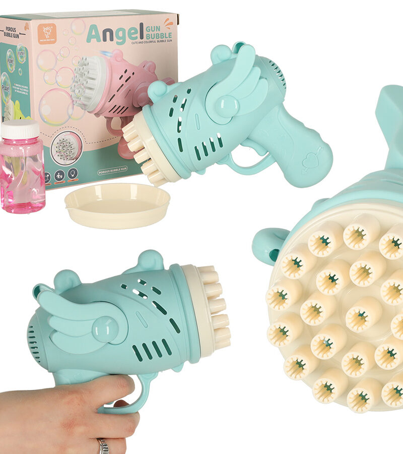 Seebimullipüstol lastele sinises värvitoonis