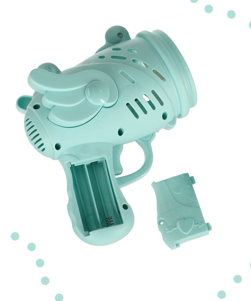 Vastupidav seebimullipüstol lastele