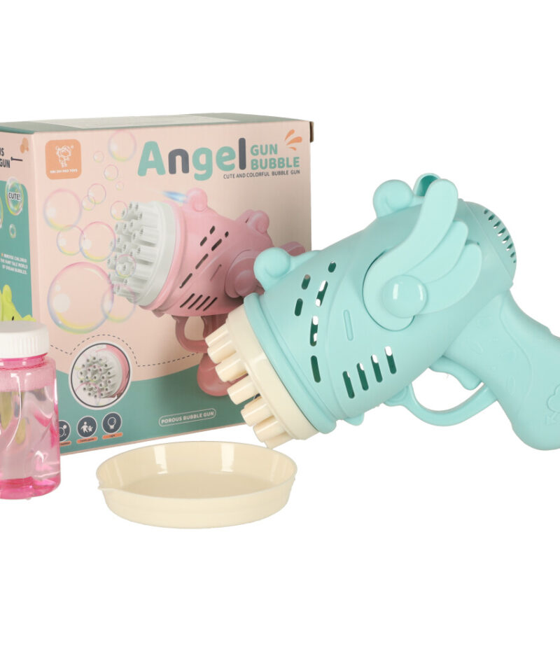 Vastupidav seebimullipüstol lastele