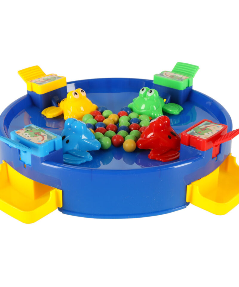 Pere mängib hüppavate konnade mängu