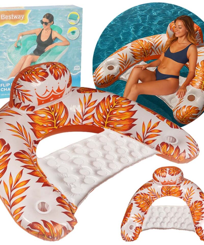 Värvikirev disainiga ujuv tool