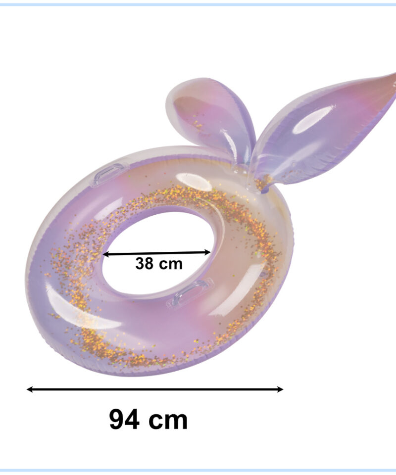 Täispuhutav ujumisrõngas merineitsi sabaga