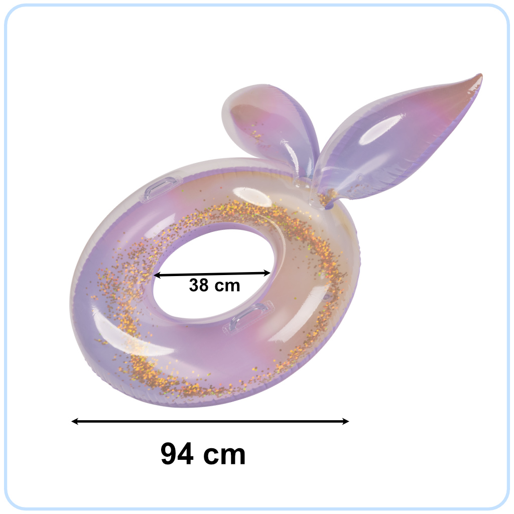 Täispuhutav ujumisrõngas merineitsi sabaga