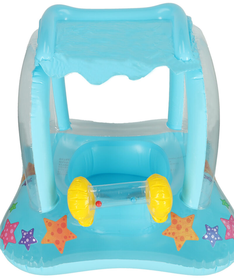 Värvilise graafikaga ujumisrõngas