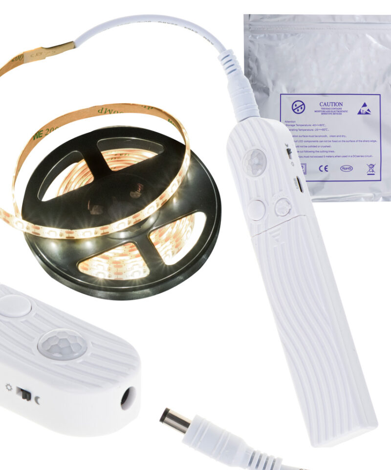 Liikumisanduriga LED-valgusti kappidesse