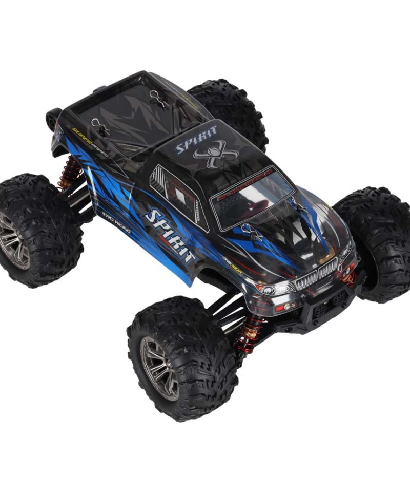 Sinine auto ja kaugjuhtimispult