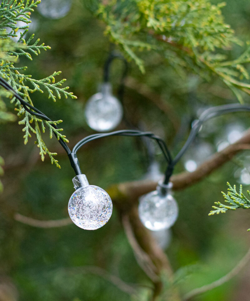 LED valguskett tume rohelise kaabliga