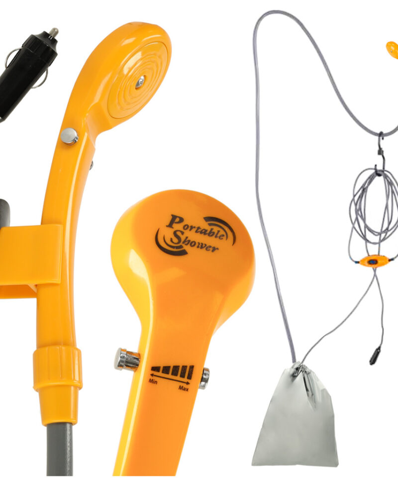 Kaasaskantav matkadušš looduses