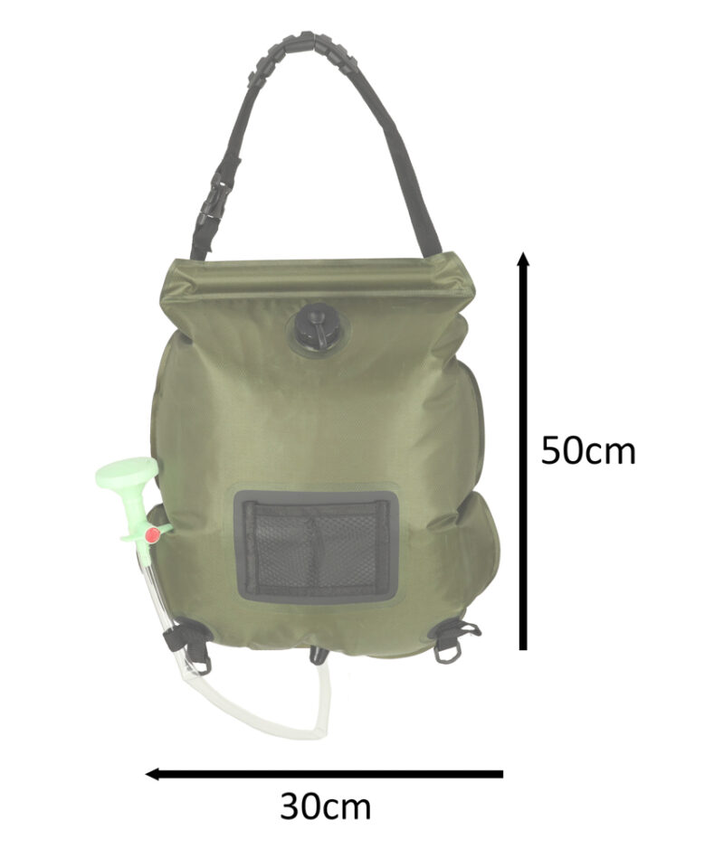 Kompaktne päikesedušš telkijatele