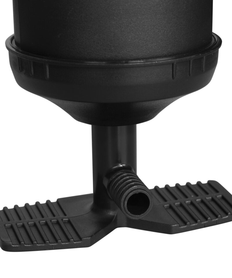 Käsipump stabiilsete jalatugedega