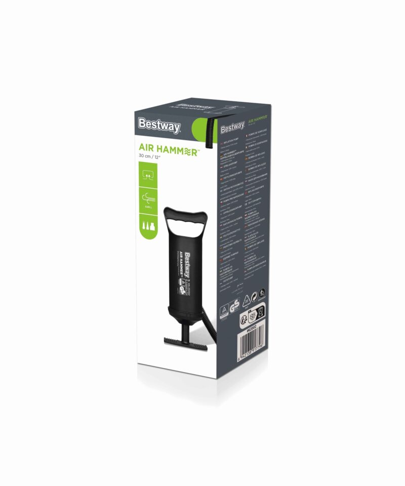 Kahepoolne käsipump kiireks täitmiseks