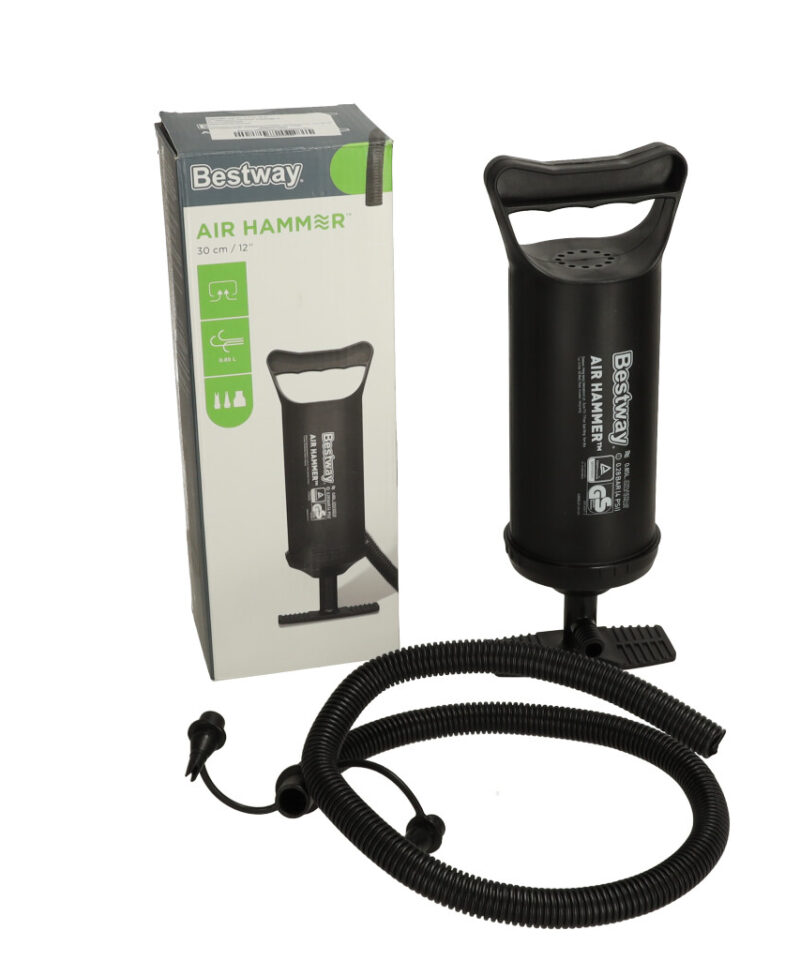 Kahepoolne käsipump kiireks täitmiseks