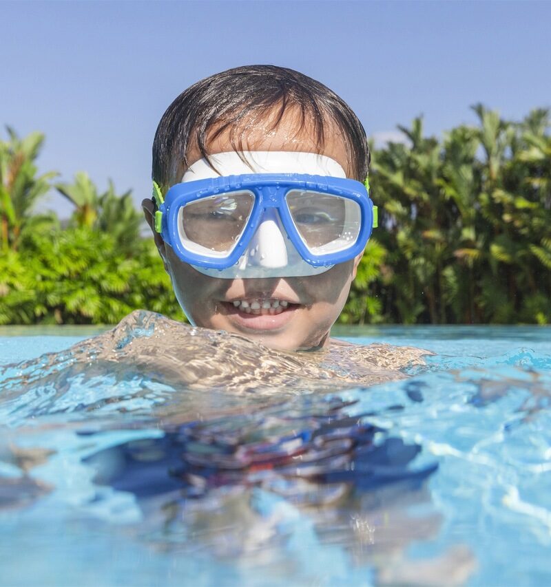 Mugav ja reguleeritav ujumismask lastele