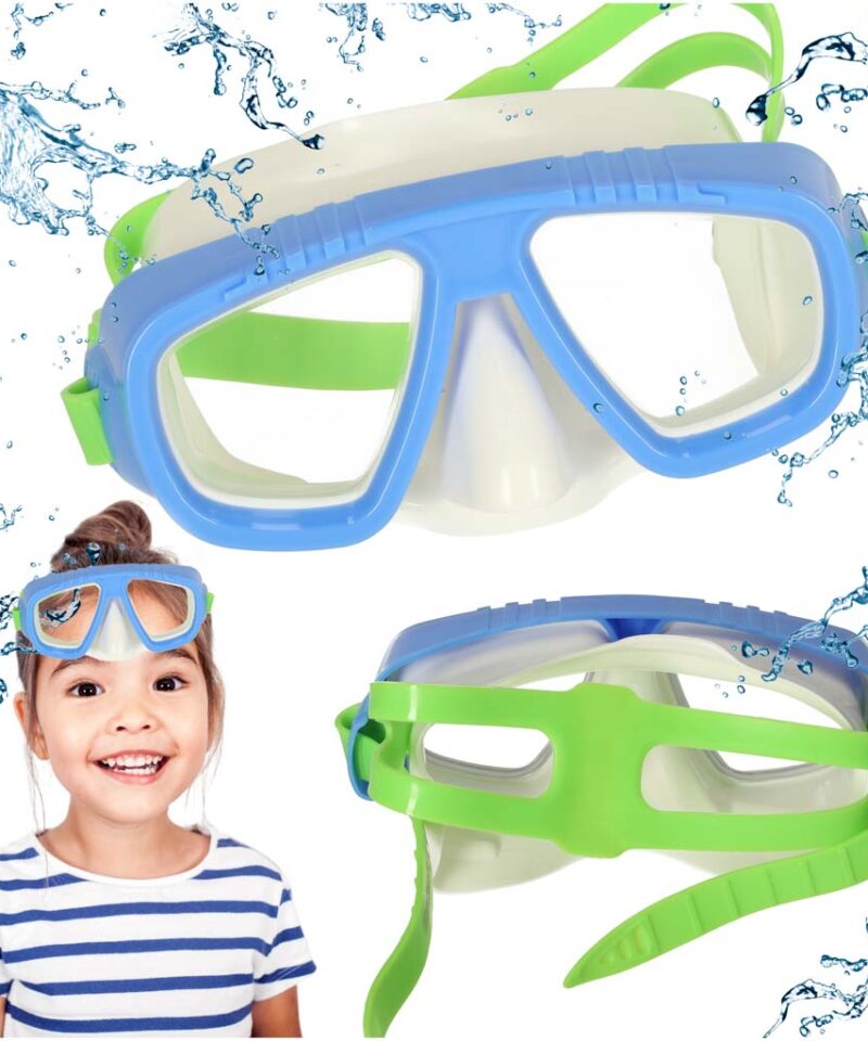 Kestvad materjalid laste ujumismaskis