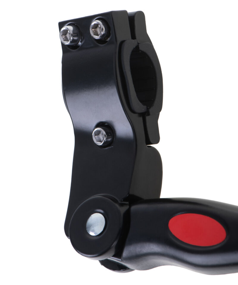 Jalgratta tugijalg paigaldatuna ratta külge