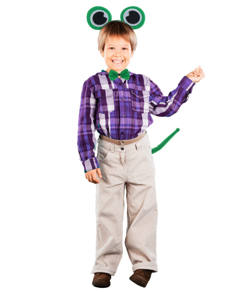 Konnakostüüm lastele erksates värvides