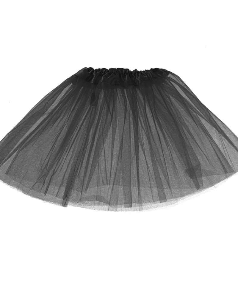 Must tüllseelik elastse vööga