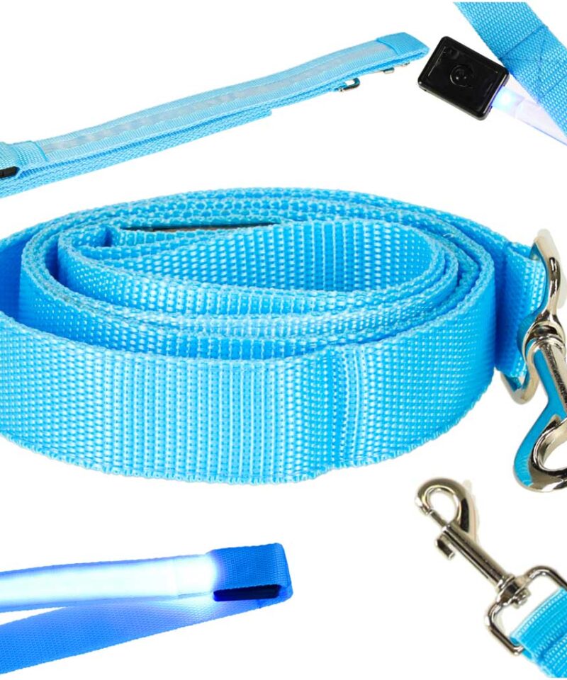 LED valgusega jalutusrihm sinine