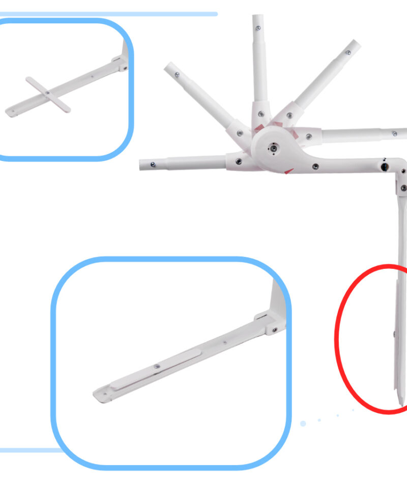 Voodi piire koos võrkmaterjaliga