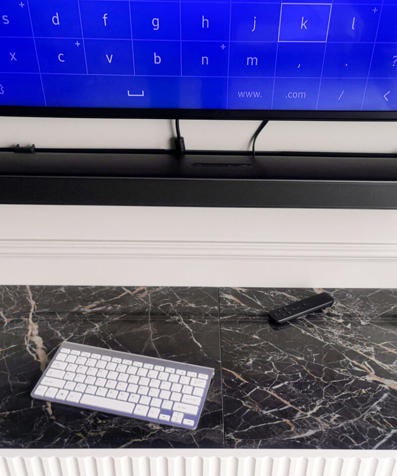 Stiilne hõbedane klaviatuur