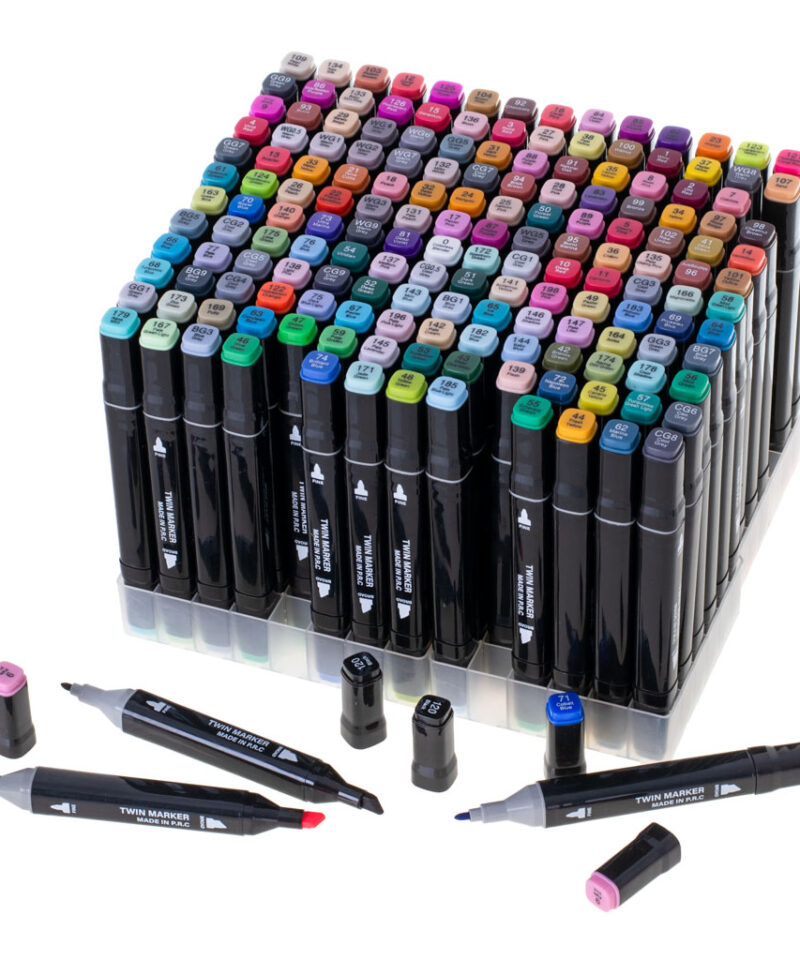 Lai ja peenike ots markeril