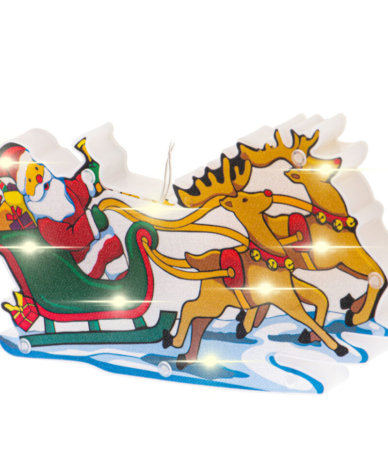 Hubane LED valgus aknakaunistus