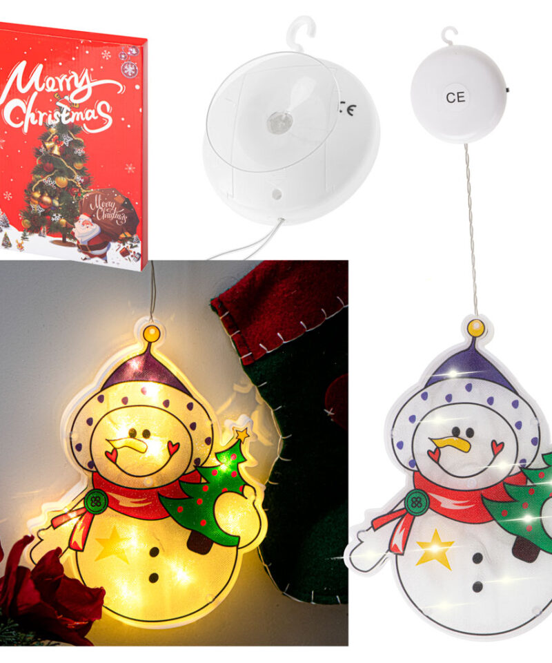 Lumineeriv LED lumememme kaunistus aknal