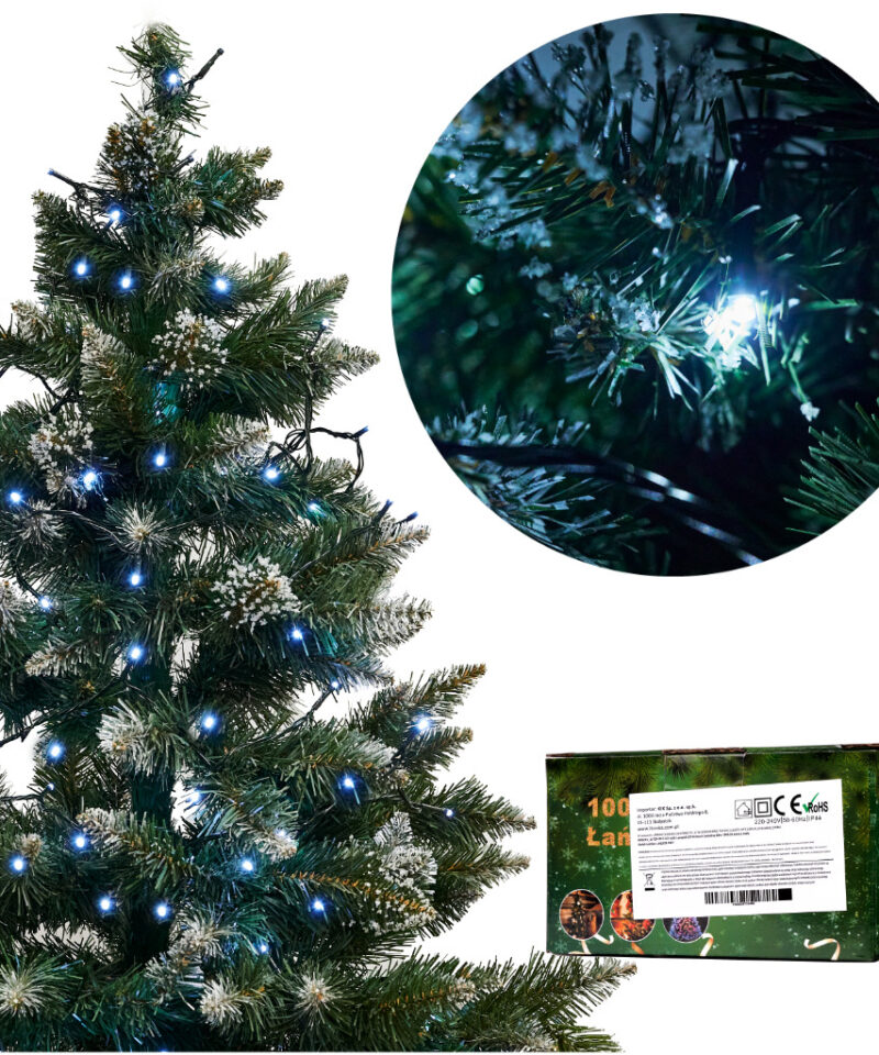 LED jõulutuled külma valge valgusega