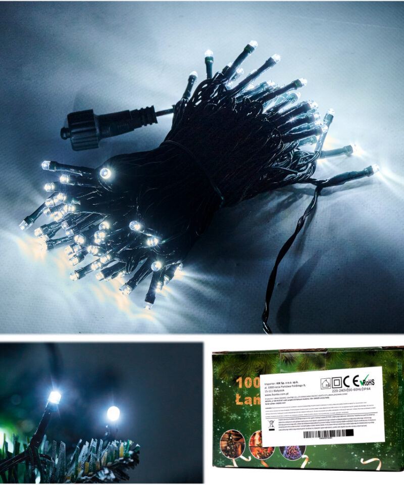 100 LED-lampi jõulukaunistusteks